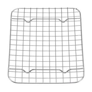 Unique Bargains Stainless Steel Roasting Baking BBQ Grill Net 1 Pc - 1 of 4