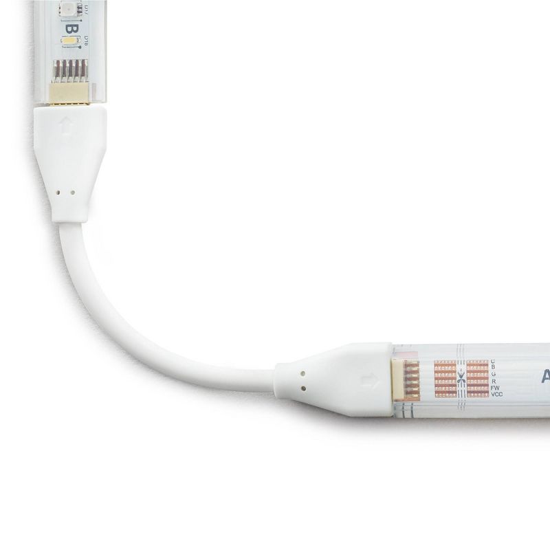 Philips Hue White and Color Ambiance Bluetooth-enabled Lightstrip Extension, 3 of 8