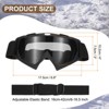 Unique Bargains Windproof Mountaineering Sky Diving Skiing Dirt Bike Motorcycle Goggle - 2 of 4