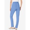 Woman Within Plus Size The Hassle-Free Elastic-Waist Soft Knit Pant - 3 of 4