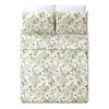 Modern Heirloom Full/Queen Quilt Botanical Floral Green - 2 of 4