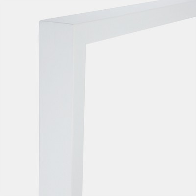 Ambiance Framing Gallery Wood 1.5" Deep Frame 3x3" - White