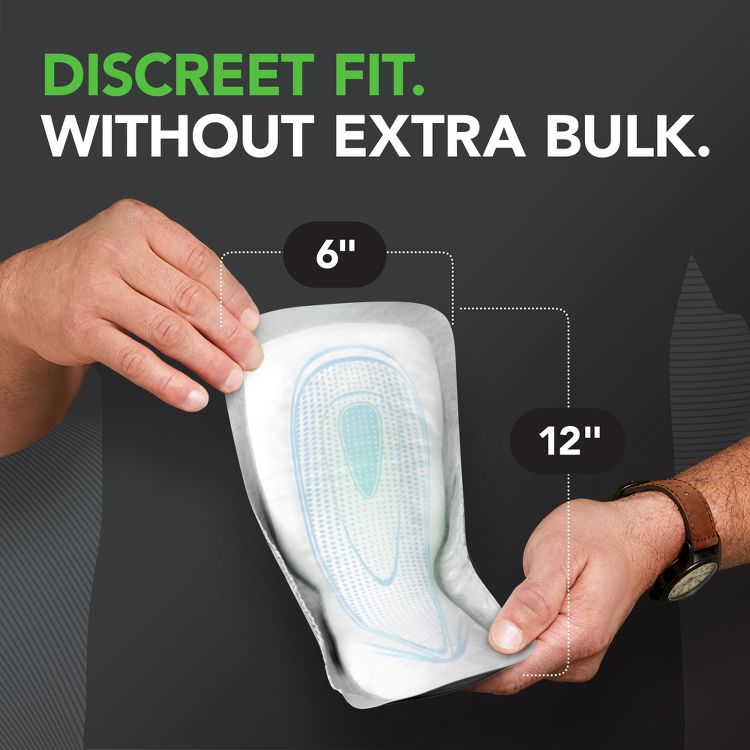 Depend Guards/Incontinence Bladder Control Pads for Men - Maximum Absorbency, 4 of 9