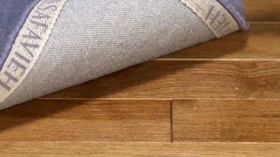 Black and Multicolor Handmade Wool Tufted Runner Rug