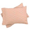 Full/Queen Little Arrow Design Co Sandpipers Duvet Set Pink - Deny Designs: Microfiber, 300 Thread Count, 3-Piece Set - 3 of 3