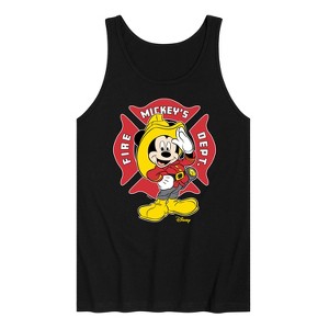 Men's - Disney - Firefighter Mickey Graphic Tank Top - 1 of 3
