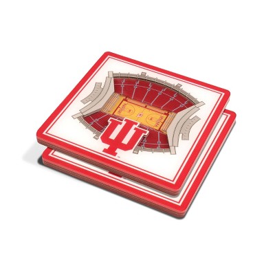 NCAA Indiana Hoosiers 3D Stadium View Coaster