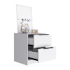 Sapphtopaz Modern Night Stand with 2 Storage Drawers Wood Entryway Table Decor with Sturdy Base Nightstand for Bedroom, Living Room - 2 of 4