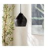 Mark & Day Oberdrauburg 9"H x 9"W x 9"D Modern Black Ceiling Lights - 2 of 4