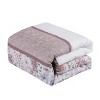 Home Mart Goods 7 Piece Pink Floral Comforter Set Embroidery Soft Bedding - 4 of 4