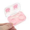 Unique Bargains Contact Lens Case Contact Lens Container Contact Lens Carrier 2.68"x1.77"x1.1" 1 Set - 4 of 4