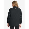 Jessica London Women's Plus Size Crepe Pearl Sleeve Blouse - 3 of 4