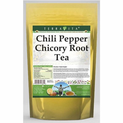 TerraVita Chili Pepper Chicory Root Tea (50 tea bags, ZIN: 549190, 1-Pack)