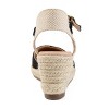 Journee Collection Womens Ashlyn Wedge Heel Espadrille Sandals - 3 of 4
