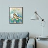 Stupell Industries Cat Nap Funny Cat Pet Framed Giclee Art, Black, 16" x 20" - 3 of 4