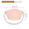 Unique Bargains PU Leather Portable Detachable Strap Water Bottle Carrier Holder 6.5 x 2.7" - 2 of 4
