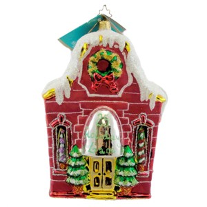 Christopher Radko 6.25 In Chic Boutique Ornament Christmas Store Gifts Tree Ornaments - 1 of 2