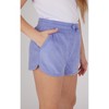 90 Degree By Reflex Girls Towel Terry Beachside Dolphin Hem Shorts - 2 of 3