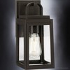 Urban Ambiance Luxury Farmhouse Outdoor Wall Sconce 11.875''H x 5.5''W,  Olde Bronze Finish,  Macon Collection, UHP1380 - 4 of 4