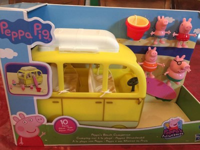 Peppa Pig - Camper alla Spiaggia, veicolo giocattolo per età