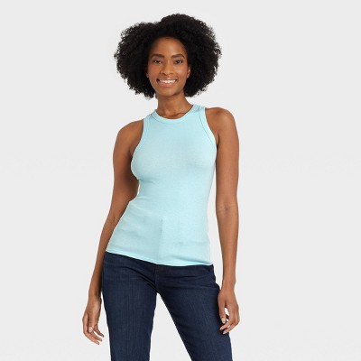 Women's Ribbed Tank Top - A New Day™