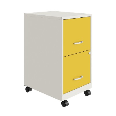 Space Solutions 18" Deep 2-Drawer Letter Width Vertical File Cabinet