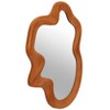 Zuo Modern Foz Mirror Brown – 34.8" Height Solid Wood Frame with Organic Shape - 4 of 4