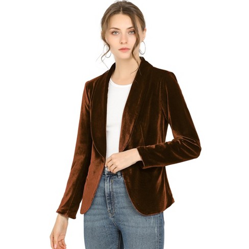 VELVET BLAZER