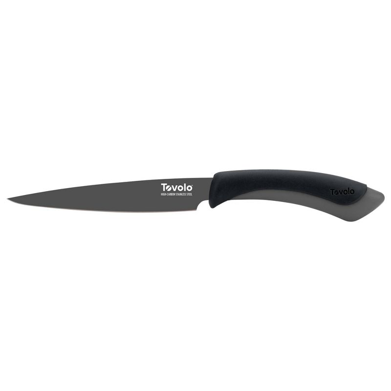 Tovolo Comfort Grip 5&#34; Slicing Knife Charcoal 14008-200, 1 of 5