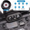 Jojoka 12V 7AH Kids Motorcycle, Ride On Police Motorcycle, Kids Car with High/Low Speed, 2 Storage Boxes, LED Lights, Spring Suspension - 4 of 4