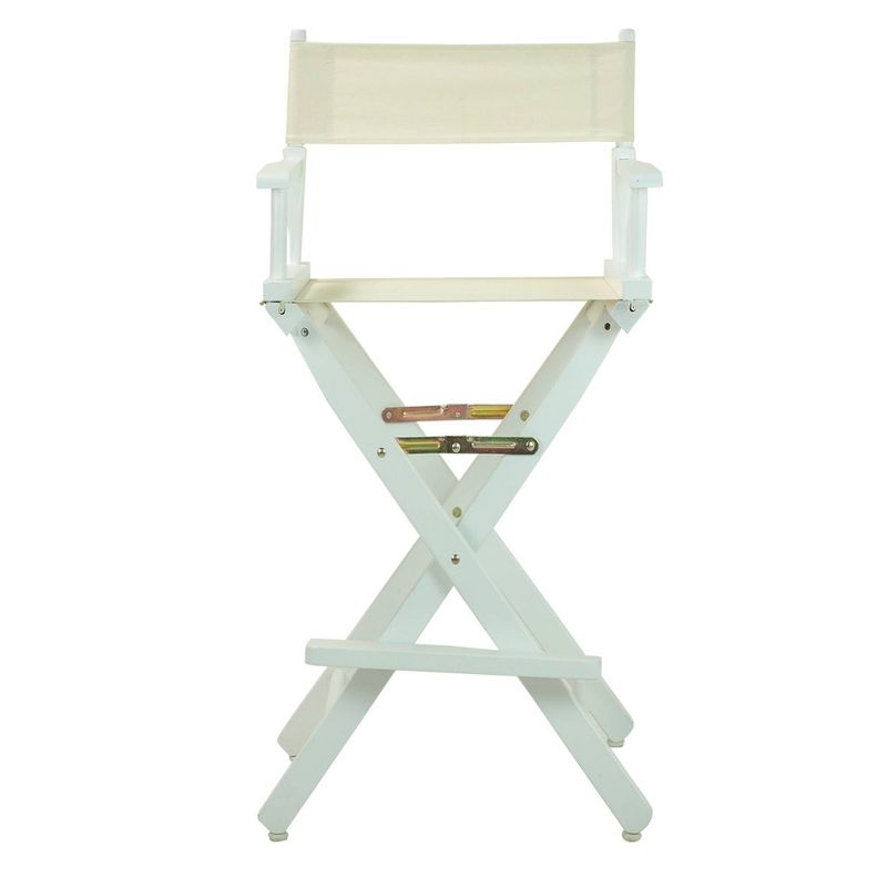 Bar&#45;Height Director&#39;s Chair &#45; White Frame, 3 of 7