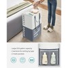 SONGMICS 23.8 Gallon (90L) Laundry Baskets Foldable Laundry Hamper with 2 Compartments Water-Repellent - 3 of 4
