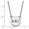 Black Bow Jewelry Sterling Silver Kappa Kappa Gamma Greek Life Necklace 18 Inch - 2 of 4