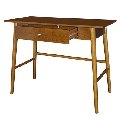 Photo 1 of Computer Desk Brown - Linon