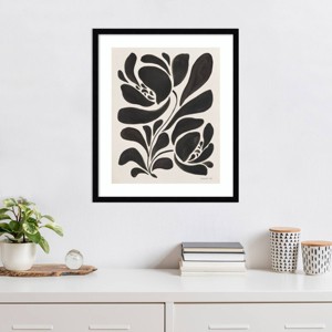 Amanti Art Blooming Joy IV by Danhui Nai Wood Framed Wall Art Print - 1 of 4