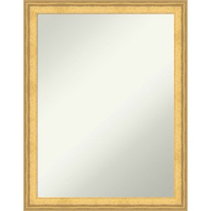 Amanti Art Owen Gold Non-Beveled Wood Framed Bathroom Vanity Wall Mirror - 1 of 4
