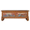 vidaXL TV Cabinet 43.3 inches x13.8 inches x15.7 inches  Reclaimed Teak Wood - 3 of 4