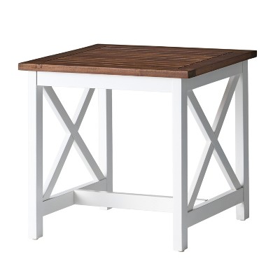 Christopher Knight Home Cassara Outdoor Square Acacia Wood End Table