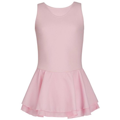 Capezio Pink Classics Double Layer Skirt Tank Dress - Girls Medium : Target