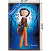 Trends International Coraline - Coraline And The Cat Framed Wall Poster Prints - 3 of 4