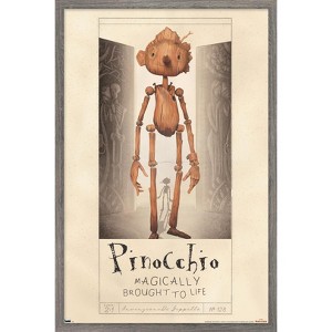 Trends International Netflix Guillermo Del Toro's Pinocchio - Pinocchio Framed Wall Poster Prints - 1 of 4