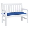 vidaXL Garden Bench Cushion Blue 43.3"x19.7"x2.8" Oxford Fabric - 3 of 4