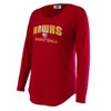 NBA Atlanta Hawks Women's Long Sleeve Crew Neck Fashion T-Shirt - 3 of 4