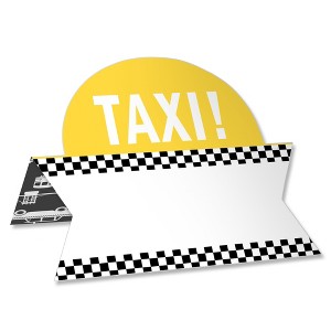 Big Dot of Happiness NYC Cityscape - New York City Party Tent Buffet Card - Table Setting Name Place Cards - Set of 24 - 1 of 4