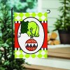 Evergreen Christmas Monster Ornament Burlap Garden Flag 12 x 18 Inches Indoor Outdoor Decor - 3 of 4