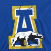 University of Alaska Fairbanks Official Distressed Primary Logo Adult Pull-Over Hoodie - 2 of 4