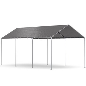 EROMMY Carports, Waterproof & UV Protected Garage, Outdoor Canopy - 1 of 4