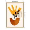 Amanti Art Sunshine Flower No 5 by Eins Kubistika Canvas Wall Art Print Framed - 3 of 4