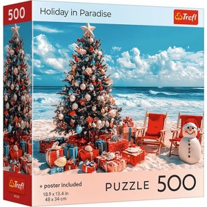 Trefl Red Holiday in Paradise 500 Piece Puzzle - 1 of 4