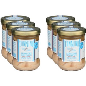 Tonnino Albacore Tuna Fillet in Spring Water - Case of 6 - 6.3 oz - 1 of 2